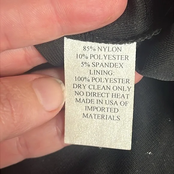 Caroline Rose Black Sequin Caftan Top - Picture 11 of 11